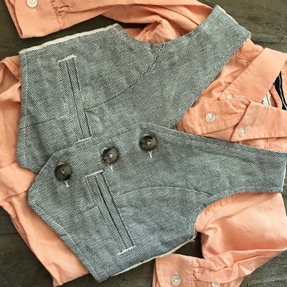 Polo with vest